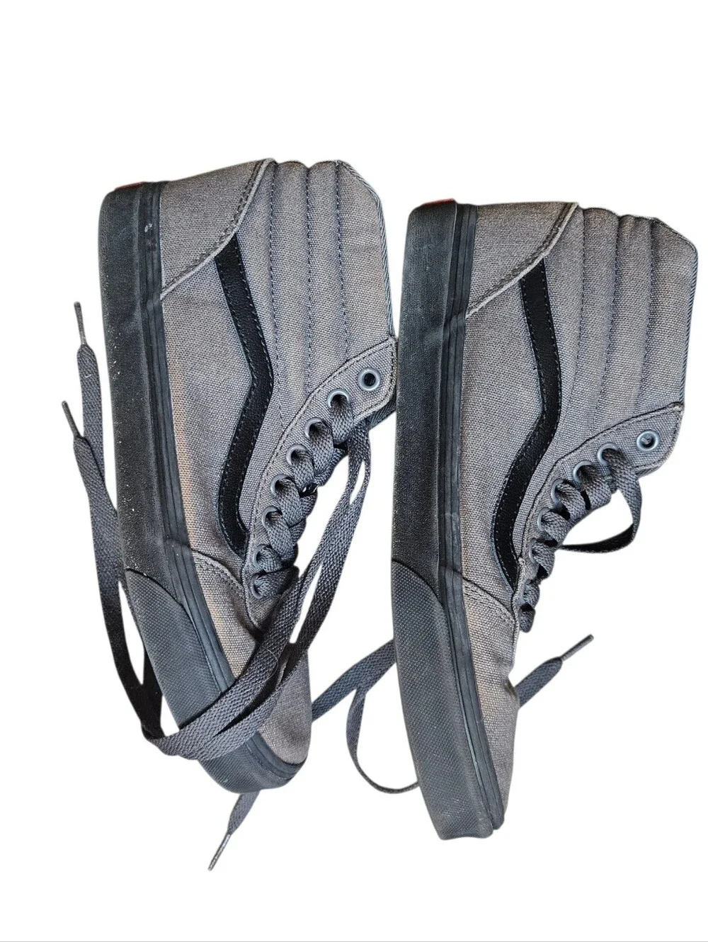 Vans | Grey Sk8- Hi Shoes | Size 7.5 Mens